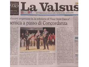 4 Style Dance sul quotidiano La Valsusa