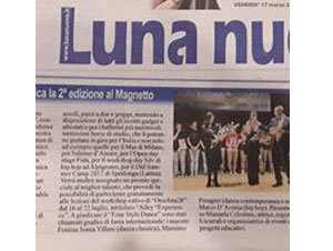 4 Style Dance sul quotidiano Luna nuova